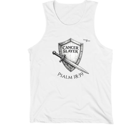 Help Us Slay Cancer with Kaylon, a White Premium Cotton Tank
