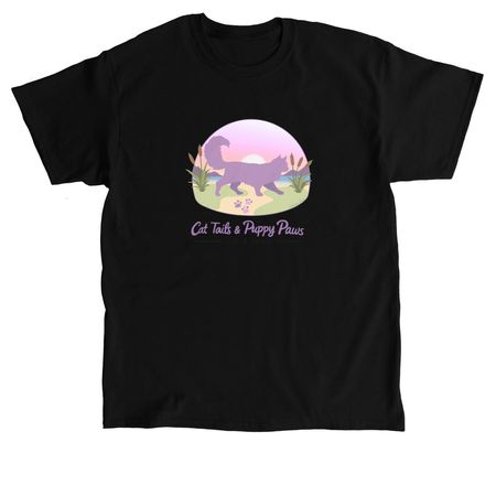 Topsy Tails, a Black Classic Unisex Tee