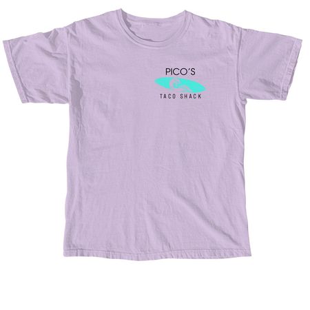 Picos Tee, a Orchid Comfort Colors Unisex Tee