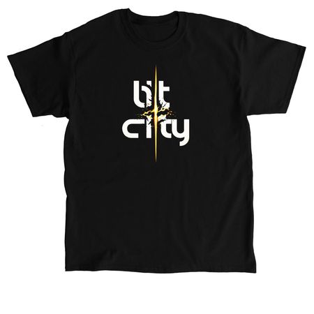 Lit City [Heavy Light] TShirt, a Black Classic Unisex Tee
