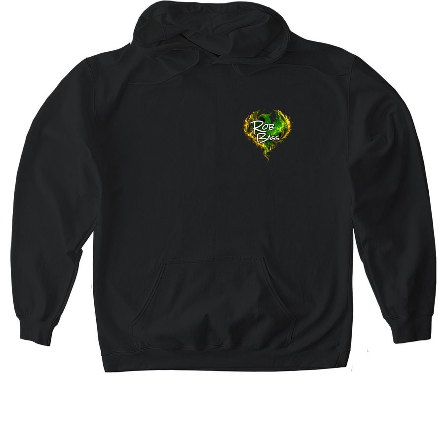 Rob Bass Phoenix 2&nbsp;, a Black Gildan Softstyle Pullover Hoodie