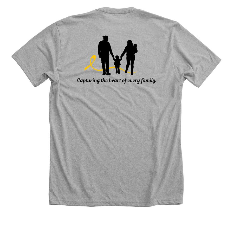 Forever Us Foundation&nbsp;, a Athletic Heather Premium Unisex Tee (back-view)