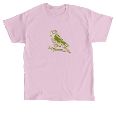 Owl shirt, a Light Pink Classic Unisex Tee