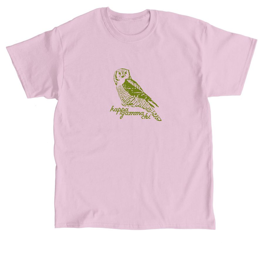 Owl shirt, a Light Pink Classic Unisex Tee