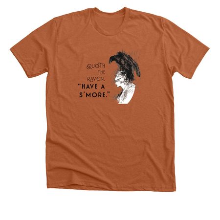 Best American S'mores, a Heather Autumn Premium Unisex Tee