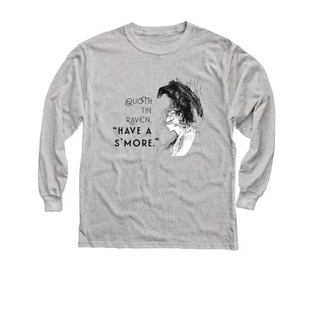 Best American S'mores, a Sport Grey Youth Long Sleeve Tee