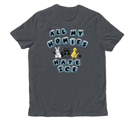 All the Homies, a Terrain Grey Allmade Organic Cotton Unisex Tee