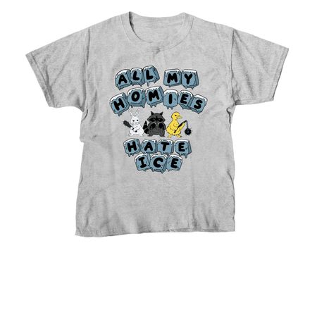 All the Homies, a Sport Grey Youth Unisex Tee