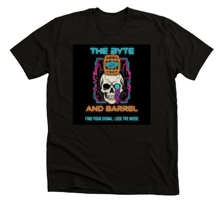 Drink to Death, a Solid Black Blend Premium Unisex Tee