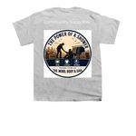 ServeComm Merchandise&nbsp;, a Sport Grey Youth Unisex Tee (back-view)