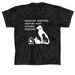 The ARK, a Black Classic Tie Dye Tee (back-view)