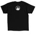 Huey shirts, a Black Classic Unisex Tee (back-view)