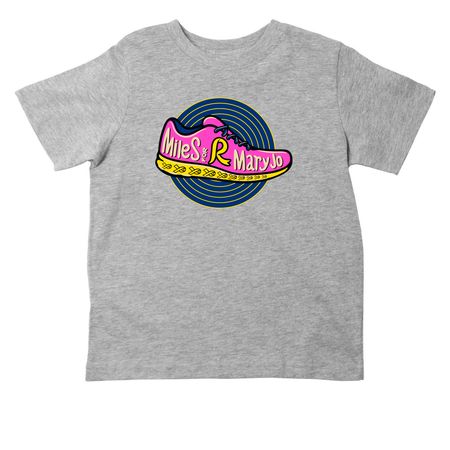 Miles for Mary Jo (toddlers), a Heather Toddler Tee