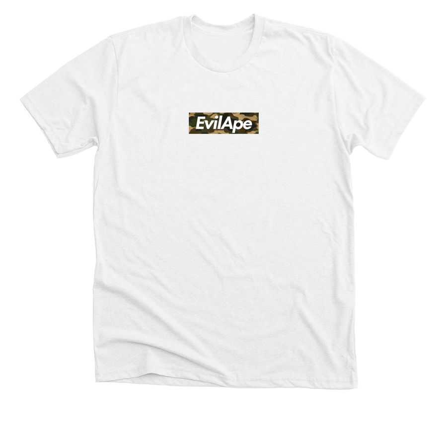Evil$APE&nbsp;, a Solid White Blend Premium Unisex Tee