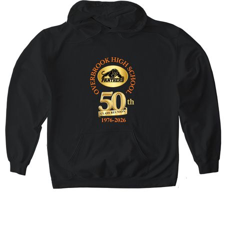 OHS Class of 1976 --50th Reunion Tee Shirts, a Black Gildan Softstyle Pullover Hoodie
