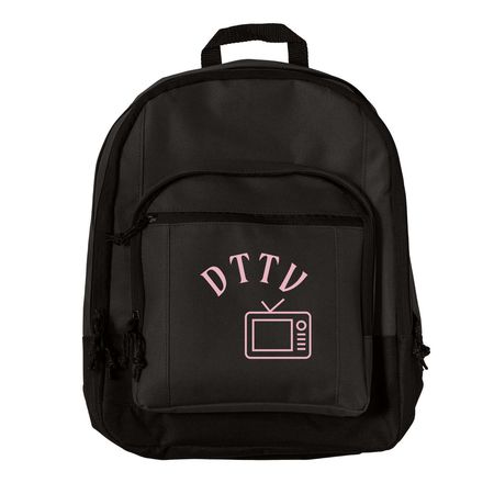 DTTV backpack, a Black Everyday Backpack
