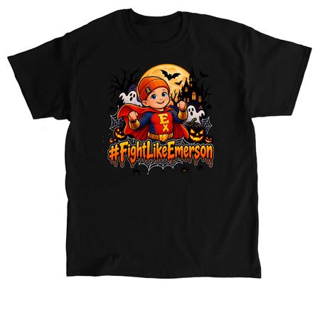 No Tricks, Just Hope ? #FightLikeEmerson, a Black Classic Unisex Tee