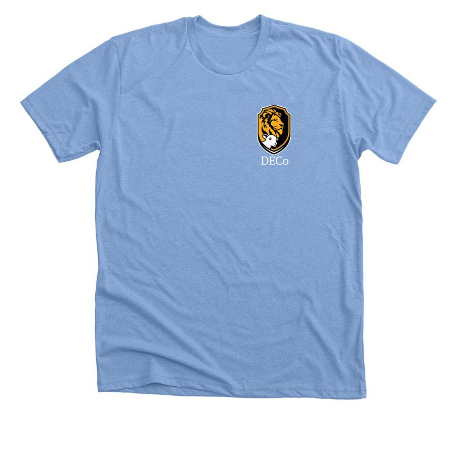 Dialectic Gear, a Heather Carolina Blue Premium Unisex Tee