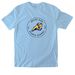 RRMS Ram Logo, a Light Blue Softstyle Cotton Tee