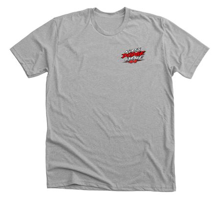 Dodge Garage, a Athletic Heather Premium Unisex Tee