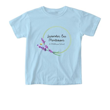 Lavender Bee Adult & Youth Apparel, a Chambray Comfort Colors Youth Tee