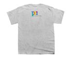 Let?s Dream Boldly T-Shirt and Tank Top, a Sport Grey Youth Unisex Tee (back-view)