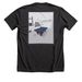 Chris Latchford - Rack 'Em Up, a Dark Grey Heather Premium Unisex Tee (back-view)