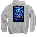 Police Week 2026, a Sport Grey Pullover Hoodie (back-view)