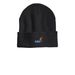 AIM Beanie, a Heather Charcoal Printed Cuffed Beanie