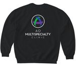 Branded Shirts, a Black Softstyle Crewneck Sweatshirt (back-view)