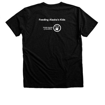 Meals To You&nbsp;, a Black Heather Premium Unisex Tee (back-view)
