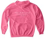 Grace upon grace, a Pink Lemonade Softstyle Pullover Hoodie (back-view)