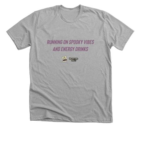 Spooky Vibes, a Athletic Heather Premium Unisex Tee