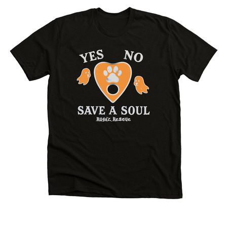"Save A Soul"&nbsp;?? Rugaz Rescue Fundraiser, a Black Heather Premium Unisex Tee