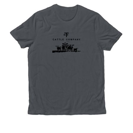 -TF Cattle Co Merch, a Terrain Grey Allmade Organic Cotton Unisex Tee