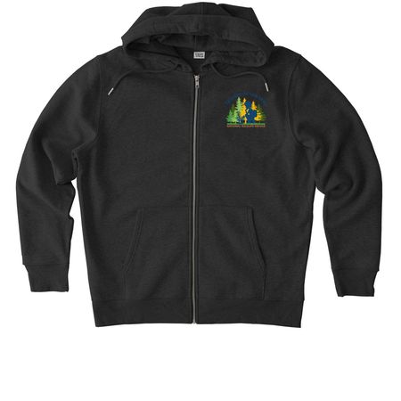 Friends of Tamarac, a Dark Heather Grey Stanley/Stella Unisex Cultivator 2.0 Zip Up Pullover Hoodie