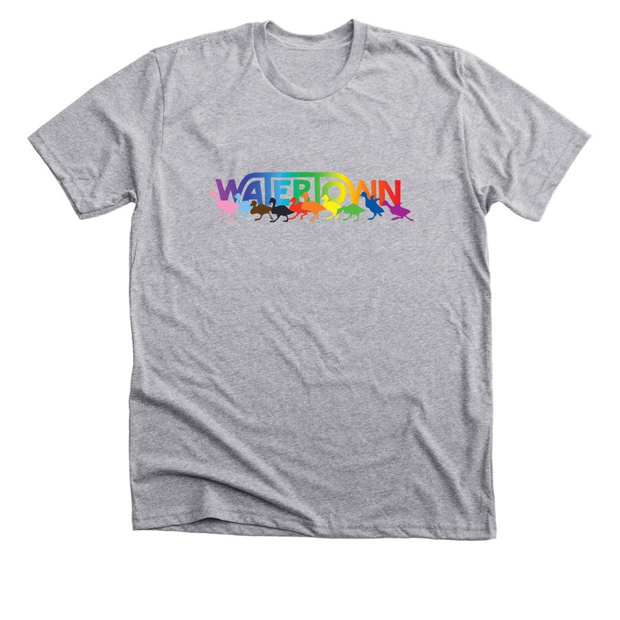 Watertown Pride, a Athletic Heather Premium Unisex Tee