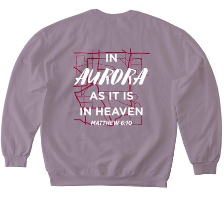 As It Is In Heaven, a Paragon Softstyle Crewneck Sweatshirt