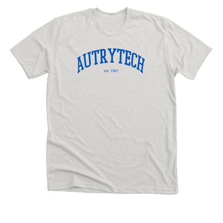 Established 1967 - Blue, a Heather Cement Premium Unisex Tee
