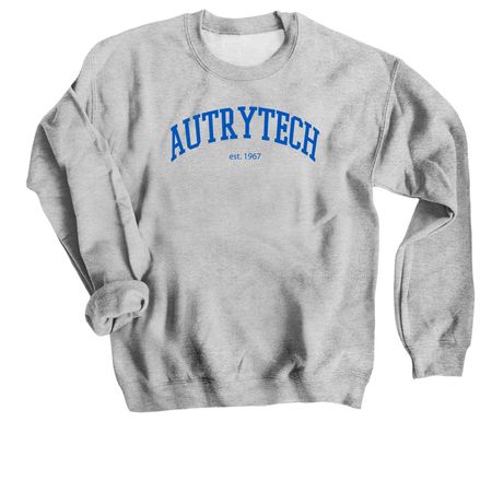 Established 1967 - Blue, a Sport Grey Crewneck Sweatshirt