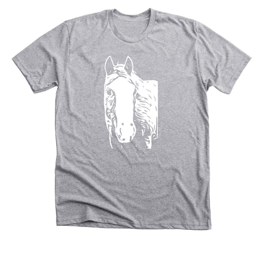 Gates, a Athletic Heather Premium Unisex Tee