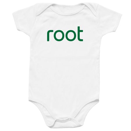 Infant Onesie, a White Infant Onesie