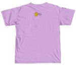 (Purple Logo) T-shirts & Crops, a Neon Violet Comfort Colors Unisex Tee (back-view)