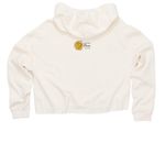 (Purple Logo) T-shirts & Crops, a Bone Women?s Lightweight Cropped Hoodie (back-view)