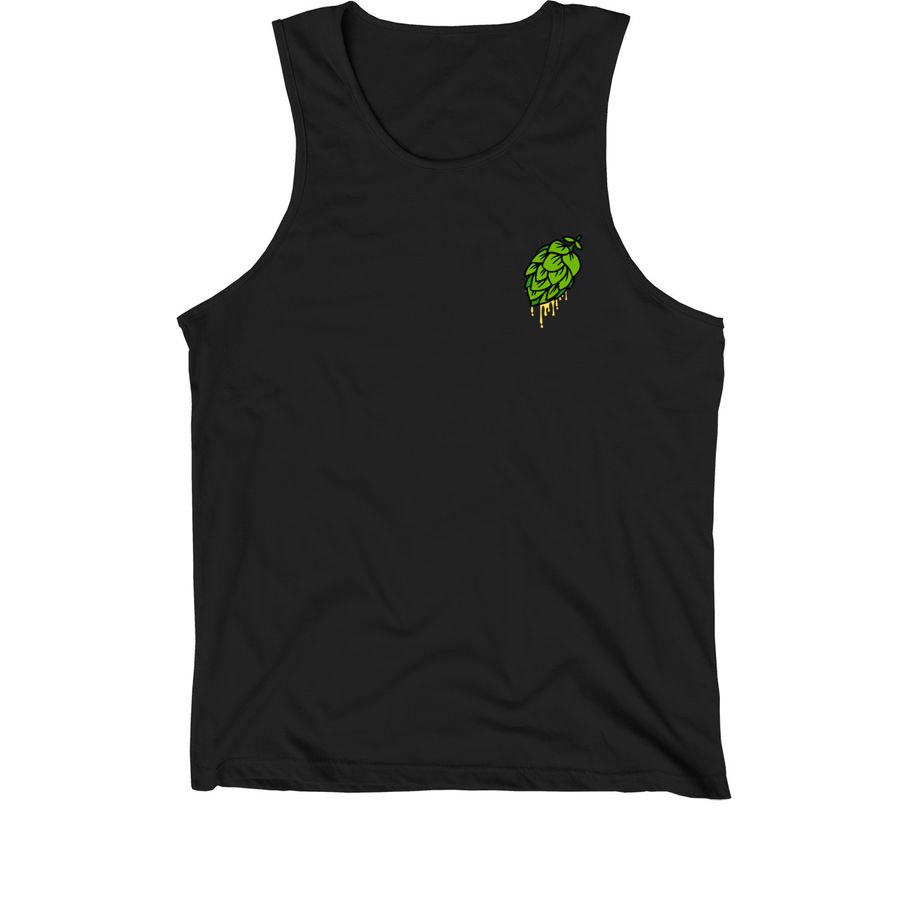 Juicy Hop w/OCBC on Back, a Black Premium Cotton Tank