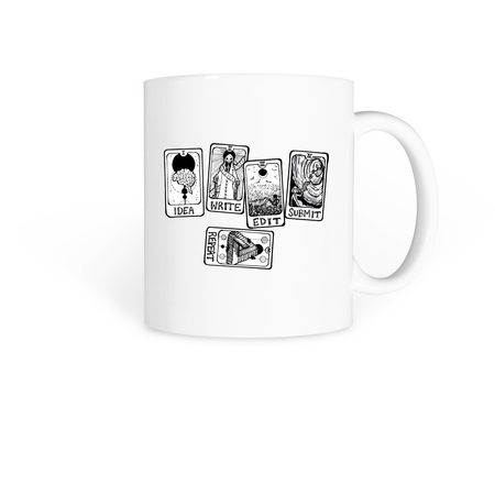 DLP - The Muse Vessel, a White Coffee Mug
