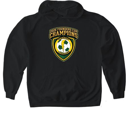 Champions!, a Black Gildan Softstyle Pullover Hoodie