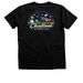 Chiefland Astrofest 2026 PARTY, a Black Heather Premium Unisex Tee (back-view)