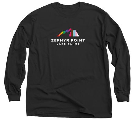 Zephyr Point's kin?dom Camp!, a Black Classic Long Sleeve Tee