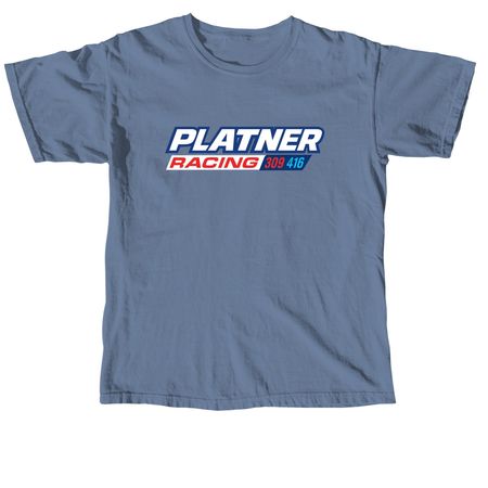 Platner Racing - RWB, a Blue Jean Comfort Colors Unisex Tee